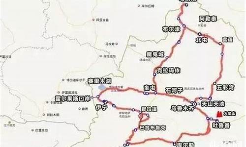 北京至新疆自驾路线_北京至新疆自驾路线图