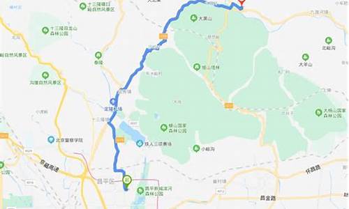 怀柔山水画廊骑行路线_怀柔山水画廊骑行路线图