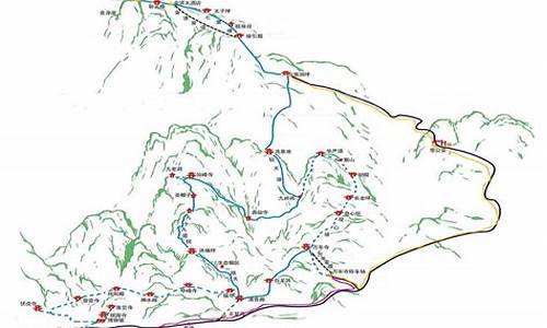 峨眉山徒步旅游路线_峨眉山徒步旅游路线图